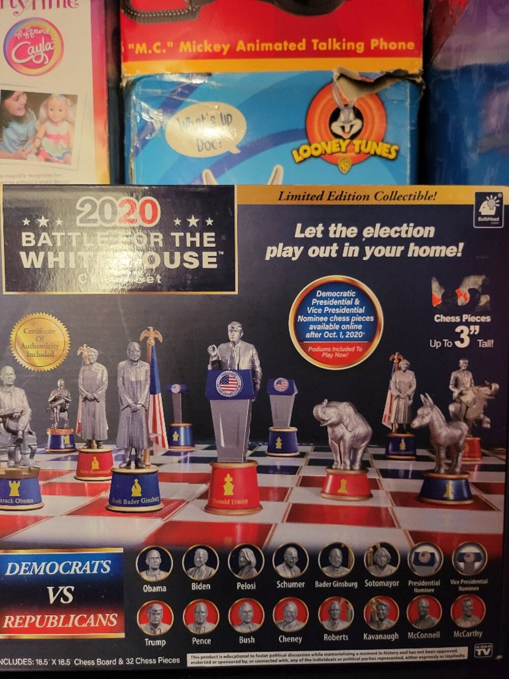 US Presidents Chess Game